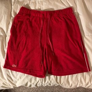 Terry cloth Lacoste Shorts - Medium